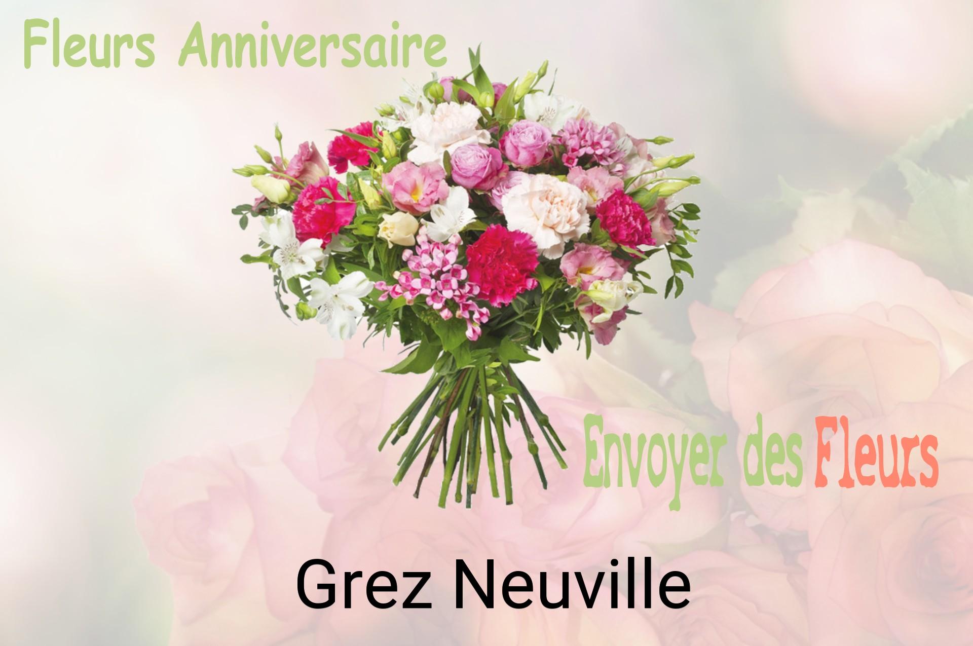 Bouquet de fleurs d’anniversaire livré à Grez-Neuville